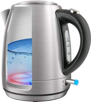 HERVIDOR TAURUS SELENE COMPACT 1L 2200W INOX