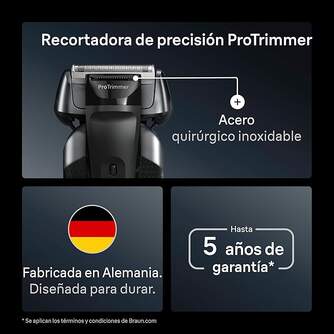 AFEITA. BRAUN 8617S SERIE8 60MIN WET%%%amp;DRY