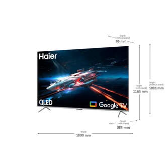 TV HAIER 85%%%quot; H85Q800UX UHD QLED GOOGLETV BT 120HZ