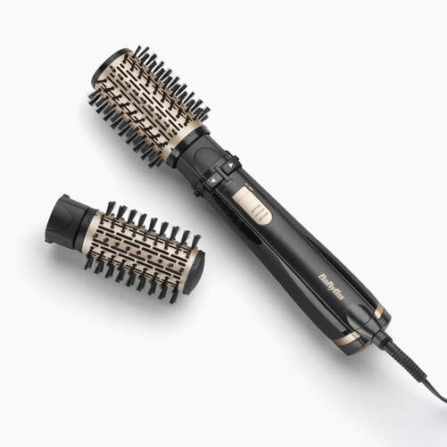 Cepillo Alisador Babyliss AS962E - Iónico, 1000 W, 2 Accesorios