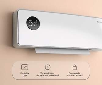 CALEFACT. ARTICA ACCER2000 2000W SPLIT CERAMICO