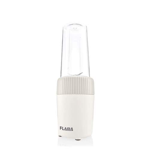 Batidora Vaso Flama 2221FL To-Go Blanca - 300W, 2 Botellas 0.6 Litros