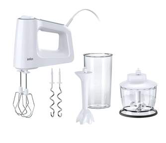 BATID. AMASADORA BRAUN HM3135WH 500W BOL 0,5L BCA