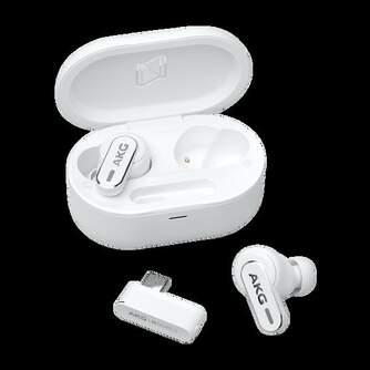 AURICULARES AKG N5 HYBRID ANC TRUE WIRELESS WHITE