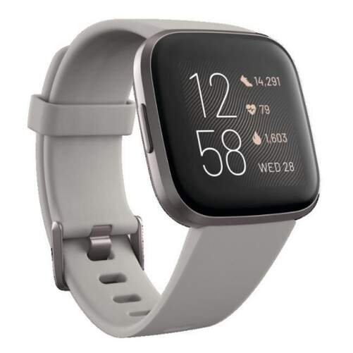 Smartwatch Fitbit Versa 2 Gris | Acelerómetro, Ritmo Cardiaco