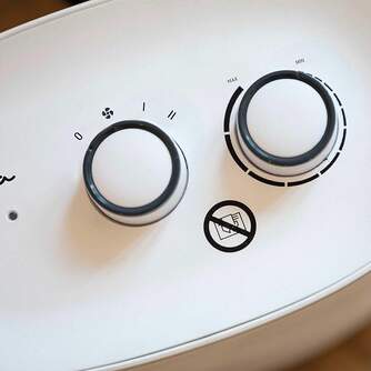 CALEFACT. JATA JCTV1191 2000W BLANCO