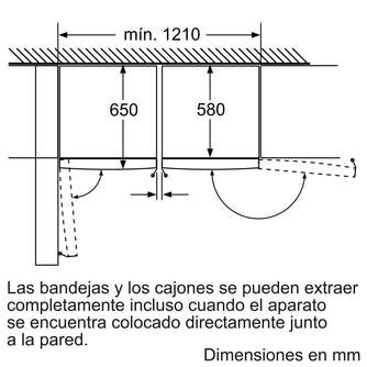 FRI. BALAY 3FCE568XE 186x60 1P CICLICO INOX
