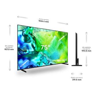 TV SAMSUNG 75%%%quot; TQ75QN80H UHD NEOQLED SMARTTV 120HZ