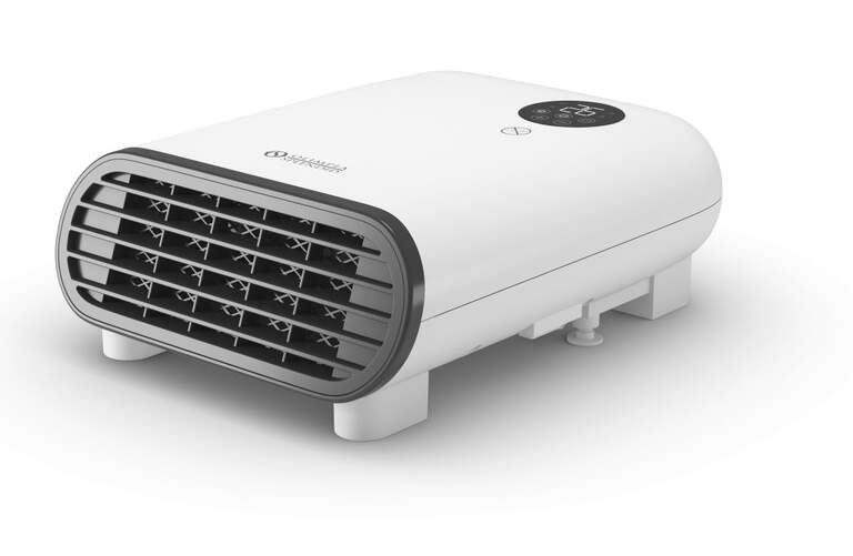 Calefactor Olimpia Pared Caldo Duo - 2000W, Mesa/pared, 2 potencias, Antivuelco, Hasta 60m3, Blanco