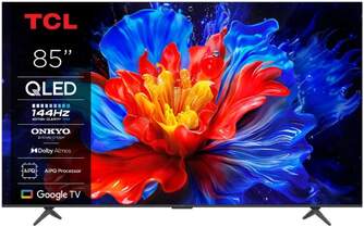 TV TCL 85%%%quot; 85P8K UHD QLED GOOGLETV 144HZ ONKYO