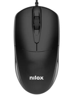 RATON NILOX USB 1200 DPI NEGRO