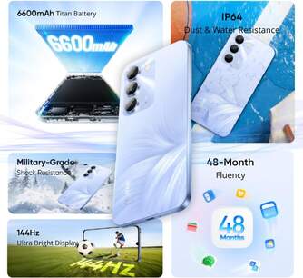 SMARTPHONE REALME C100 5G 4/256 6,8%%%quot; PURPLE