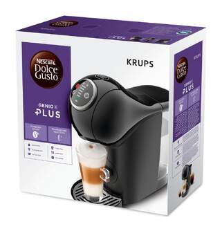 CAFET. KRUPS KP3408 GENIO S PLUS DOLCE GUSTO NEGRA