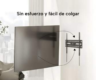 SOPORTE TV FIJO GENIUM GSPF86 75KG 37-86