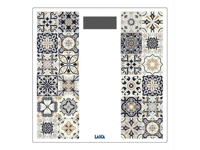 Báscula Laica PS1083N - Cristal, 30x30 cm, USB -C, Recargable