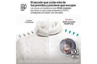 SECADORA LG RH18U8AVCW 18K BC DSP BCA