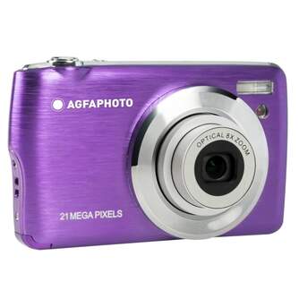 CAMARA AGFA CAMARA DC8200 PURPLE 21MP SD FUNDA
