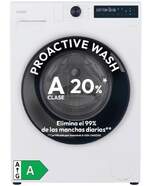 Lavadora Candy B010B8S - 10 kg, 1400 rpm, Clase A-20%, 72 dB, 16 Programas, Wi-Fi con la App hOn
