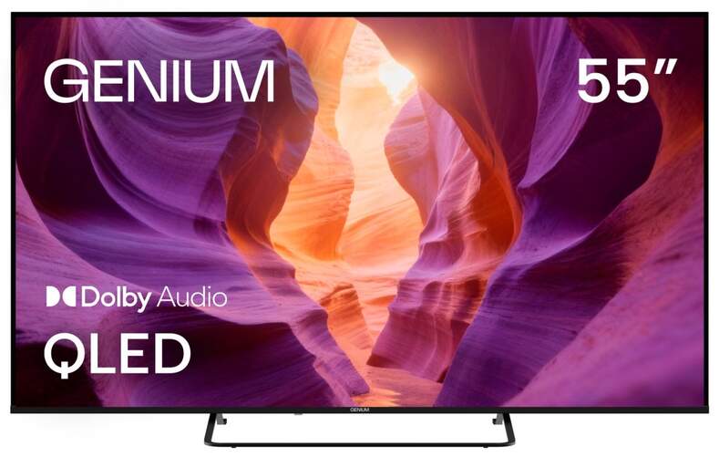 TV Genium 55"  GTV55QLED - QLED, 4K UHD, WebOs, Smart TV, HDR 10, Dolby Digital +, ThinQ/AirPlay