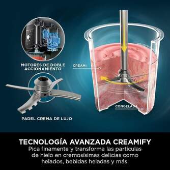 HELADERA NINJA NC502EU CREAMI DLUX 10EN1 800W 2L