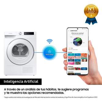 SECADORA SAMSUNG DV90T6240HE 9K BC BCA DSP WIFI