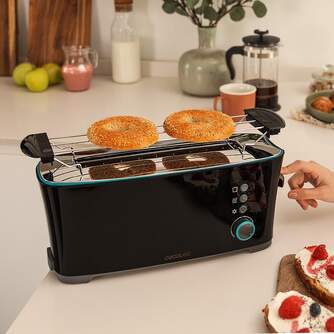 TOST. CECOTEC TOAST%%%amp;TASTE 2R LARGO NEGRO 2180