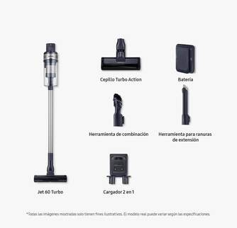 ASPI. ESCOBA SAMSUNG VS15A6031R4/ET JET60 TURBO