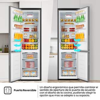 FRICOM. HISENSE RB440N4GWD 201x60 CRISTAL BLANCO