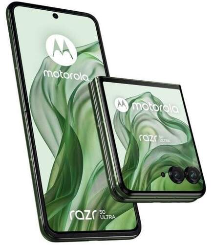 Motorola Razr 50 Ultra 12/512 GB Verde - Plegable, 6,9", C&aacute;mara doble 50 MP, Android 14, 4000 MP