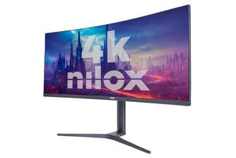 MONITOR NILOX 34%%%quot; NXM344KD11 ULTRAWIDE 4K CURVO