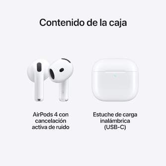 AURICULARES APPLE AIRPODS 4 WITH ACTIVE NOISE CANC