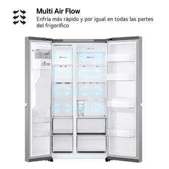 FRI. LG GSLC41PYPE 179x91 638L INOX DISPEN S/TOMA