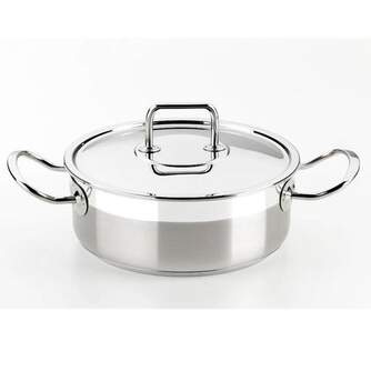 CACEROLA BRA PROFESIONAL 24CM TAPA INOX A340355