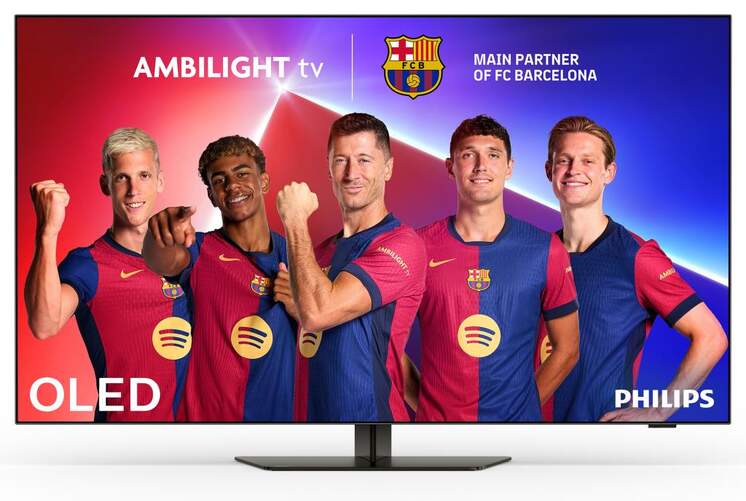 TV Philips 48" Ambilight OLED 48OLED819 - 4K Ultra HD, Google TV, P5, HDR10