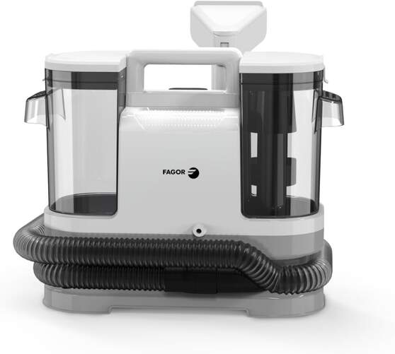 Aspirador tapicer&iacute;a Fagor Ares Multicleaner - 450 W, 0,9/1,8 litros agua sucia/limpia, manguera 1,5m
