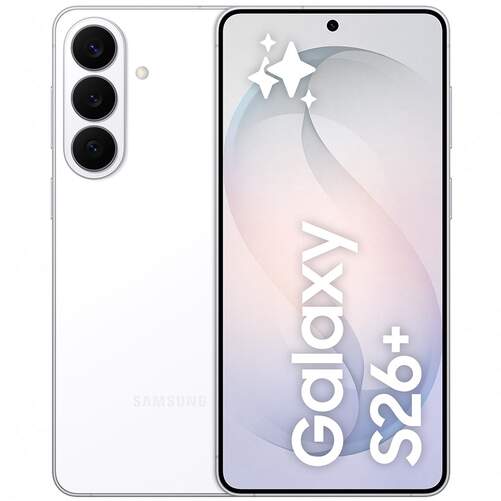 Samsung Galaxy S26+ 12/256 Blanco - 6,9", Android 16, 4900mAh, Exynos 2600, Triple c&aacute;mara 50MP