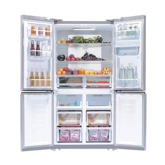 FRI. CANDY CQS5T918EWX1 183x91 4P NF INOX DISP