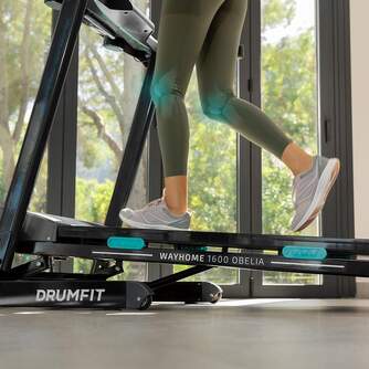 CINTA RUNNING CECOTEC DRUMFIT WAYHOME 1600 OBELIA