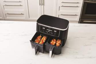 FREIDORA AIRE NINJA AF400EU DOBLE 9,5L 4,75LX2 DIG