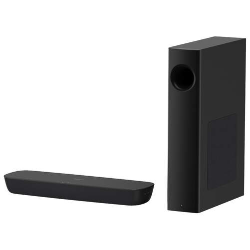 Barra de sonido Panasonic SC-HTB250EGK - 120W, 2.1 ch, Bluetooth, HDMI ARC, USB, SubWoofer, Optical