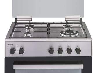 COCI. FLAMA 8261FL 4F 60x60 BUT INOX HORNO ELECTRI