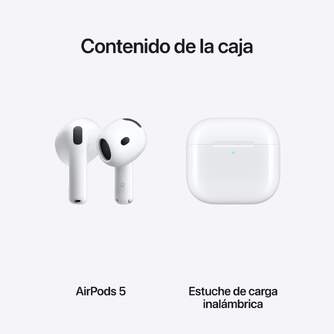 AURICULARES APPLE AIRPODS 5 WITH WIRELESS CHARG CA