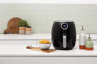 FREIDORA AIRE TRISTAR FR6956 4,5L 1500W DIGI NGRA