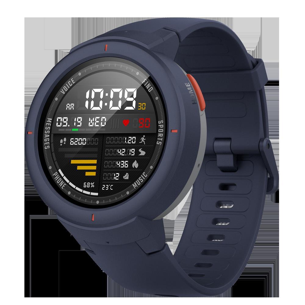 Smartwatch Xiaomi Amazfit Verge Azul - IP68, Bluetooth + Wi-Fi, GPS+GLONASS, Sensores deportivos