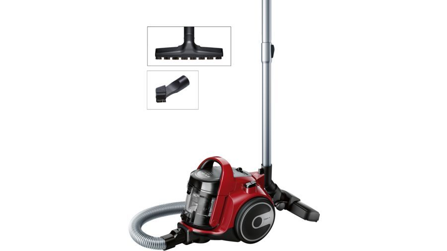 Bosch Bgc05aaa2 Gs05 cleannn aspirador sin bolsa 700 w 1.5 litros color rojo y negro 700w 78