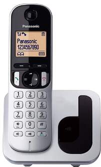 TELEFONO DECT PANASONIC KX-TGC212SPS DUO SILVER
