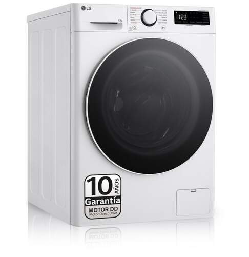 Lavadora LG F4WR6013A0W - 13 kg, 1400 rpm, TurboWash, Clase A-20%, 10 programas, 72 dB
