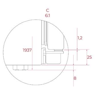 FRICOM. TEKA RBF78780FI 193x69 NF BCO INT 11356002
