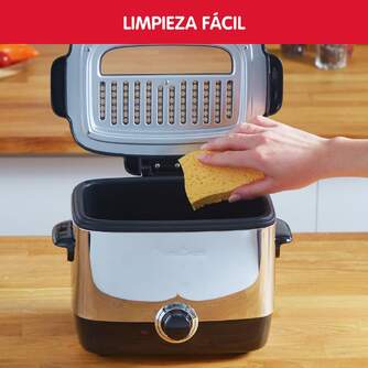 FREIDORA MOULINEX AF220010 1L INOX,1000W