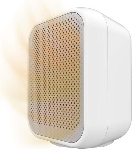 Calefactor Cecotec Ready Warm 1500 Max Ceramic - 1500 W, 3 Modos, Regulable, Cerámico, Blanco